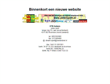 Tablet Screenshot of peterspelt.nl